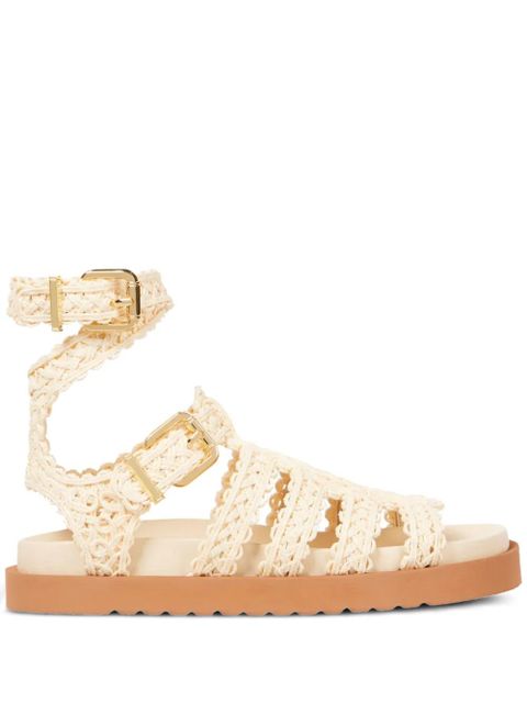 ZIMMERMANN Goldie Gladiator sandals - Neutrals - zdjęcie produktu nr 1