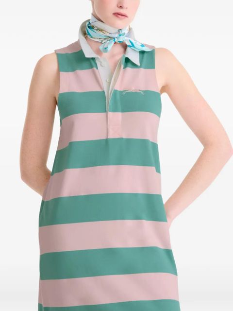 Longchamp Vivement l'Eté silk scarf - Blue - zdjęcie produktu nr 1