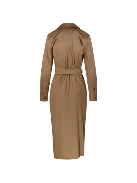 Max Mara belted wrap-style dress - Neutrals - zdjęcie produktu nr 2