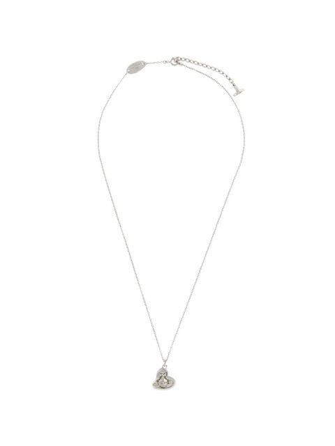Vivienne Westwood Faye Orb heart necklace - Silver - zdjęcie produktu nr 1