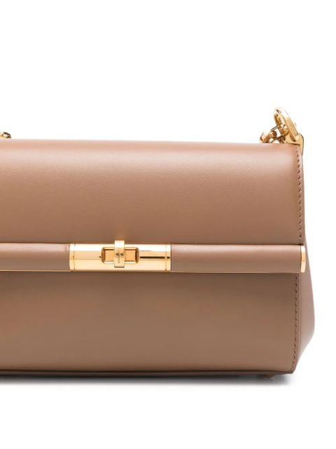 Dolce & Gabbana leather shoulder bag - Brown