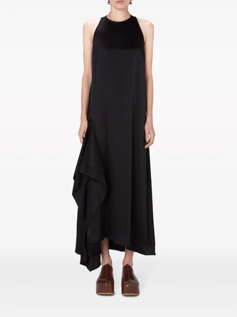 JW Anderson sleeveless draped midi dress - Black - zdjęcie produktu nr 2