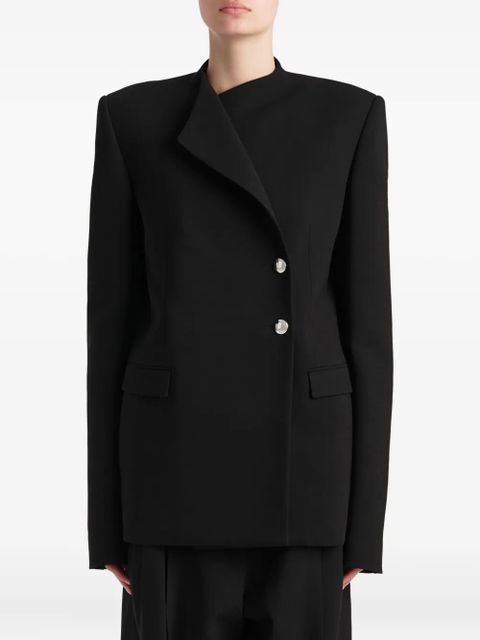 KHAITE button jacket - Black
