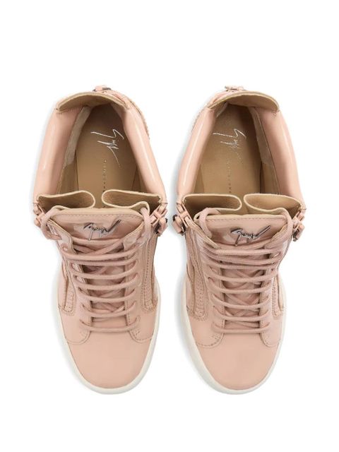 Giuseppe Zanotti Addy wedge sneakers - Pink