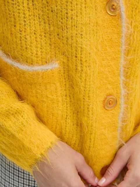 American Vintage kardigan wełniany