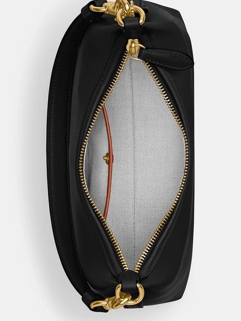 Coach torebka skórzana Juliet kolor czarny CW640