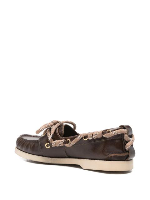 Golden Goose Cruise boat shoes - Brown
