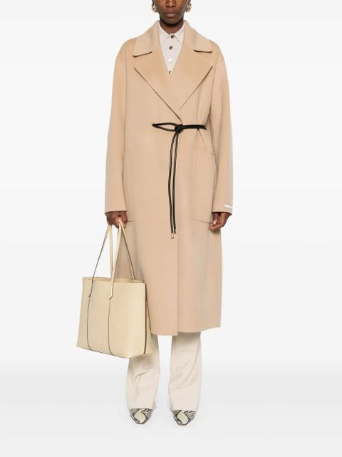 Sportmax belted coat - Brown