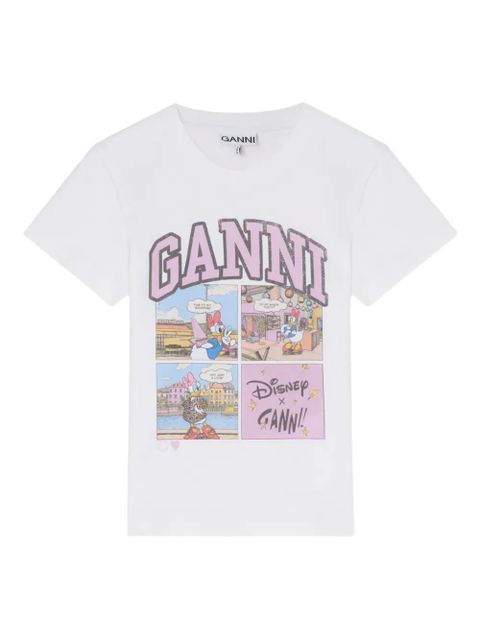 GANNI x Disney print T-shirt - White - zdjęcie produktu nr 1