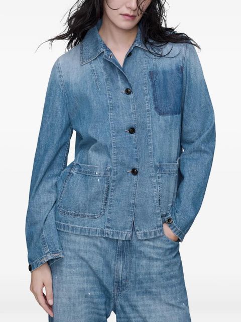 Maison Margiela denim shirt - Blue