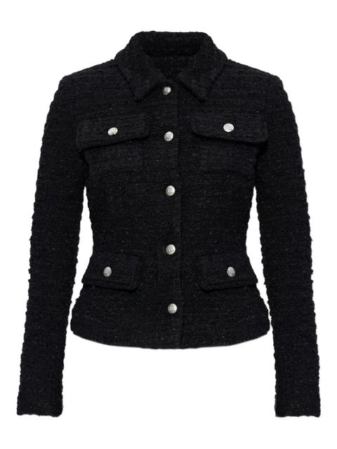 MISBHV single-breasted tweed jacket - Black - zdjęcie produktu nr 1