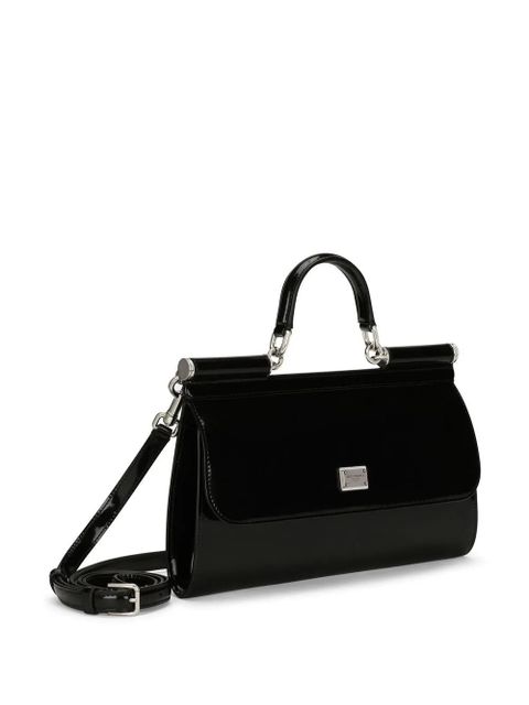 Dolce & Gabbana KIM DOLCE&GABBANA Sicily leather top-handle bag - Black - zdjęcie produktu nr 2