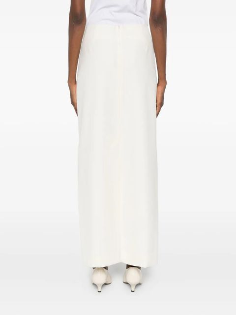 TOTEME wool skirt - White