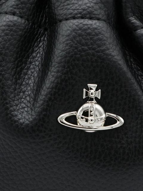 Vivienne Westwood Orb drawstring shoulder bag - Black