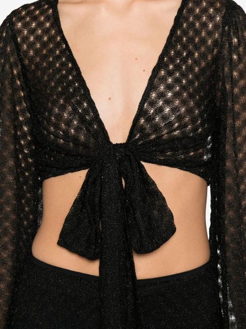 Missoni long-sleeves blouse - Black