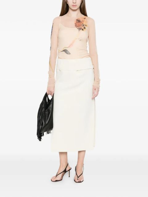 Sportmax Spsnerine long-sleeve T-shirt - Neutrals - zdjęcie produktu nr 2