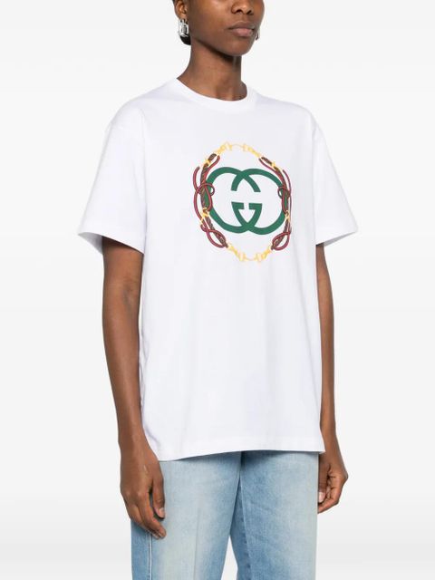 Gucci logo-print T-shirt - White