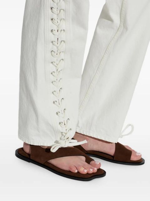 ALOHAS Honu buckle-strap sandals - Brown