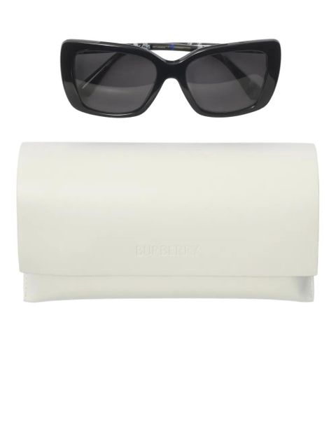 Burberry Eyewear oversized-frame sunglasses - Black - zdjęcie produktu nr 2