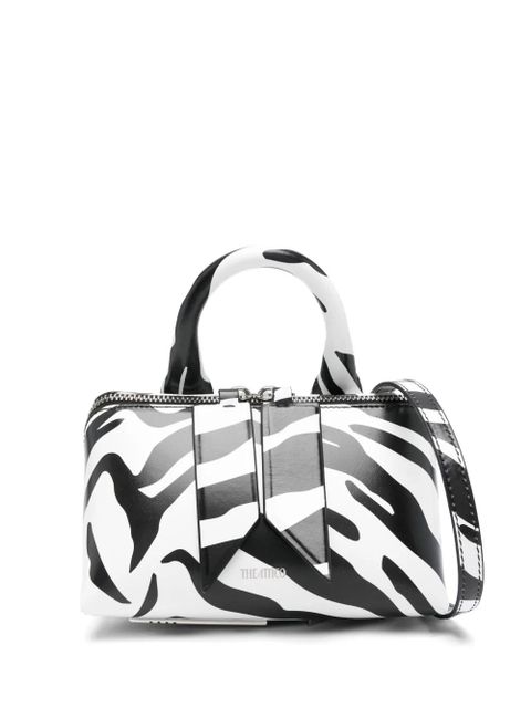 The Attico zebra-print tote bag - Black - zdjęcie produktu nr 1
