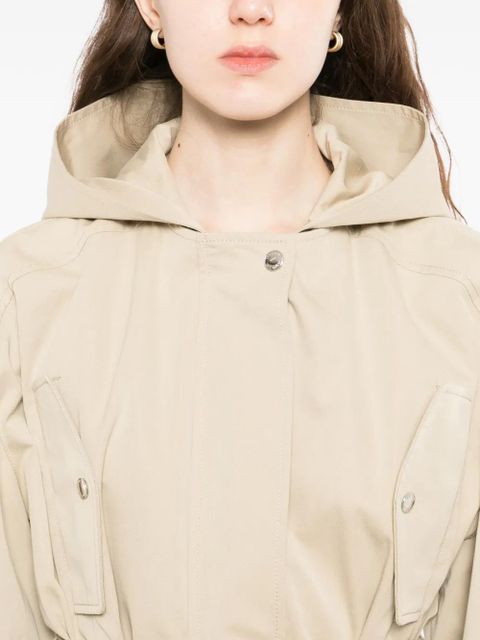 Alexander McQueen belted peplum jacket - Neutrals