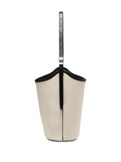 Proenza Schouler Brant Linen bucket bag - Neutrals