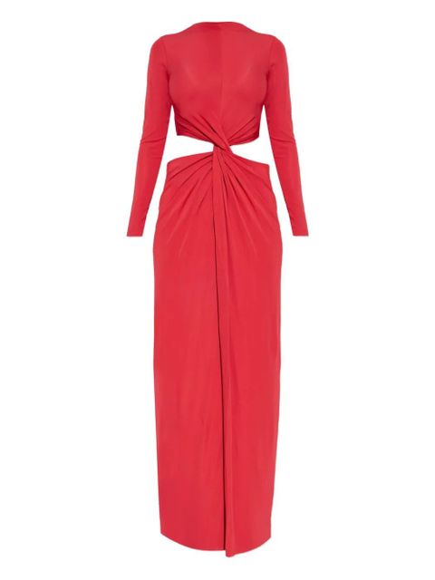 Cult Gaia Keri cut-out twisted maxi dress - Red - zdjęcie produktu nr 1