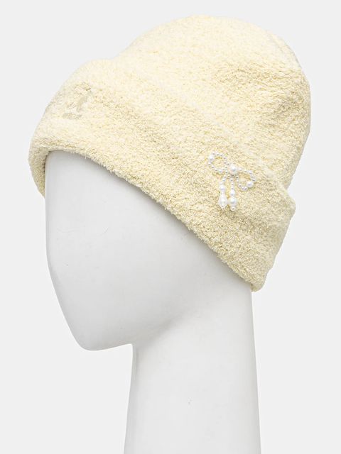 Kangol czapka PEARL BEANIE kolor żółty K3794.BC726 - zdjęcie produktu nr 2