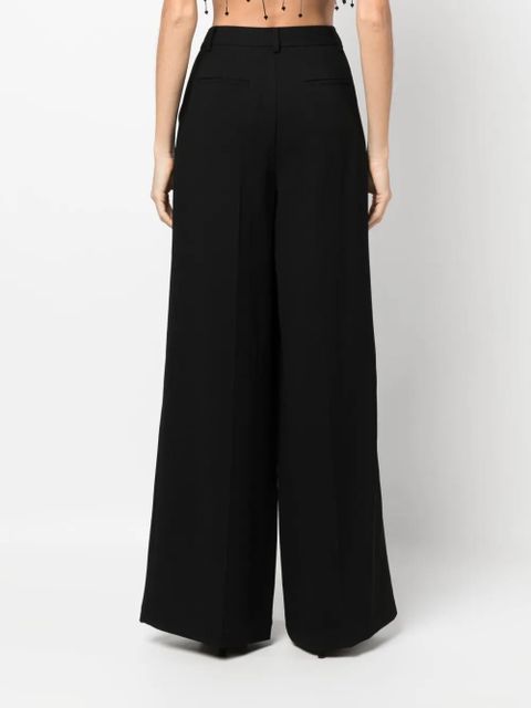 Simkhai Sanaz pleated palazzo pants - Black