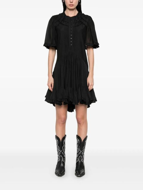 MARANT ÉTOILE Celyana mini dress - Black - zdjęcie produktu nr 2