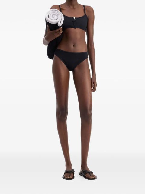 LouLou de Saison Olga mid-rise bikini bottom - Black - zdjęcie produktu nr 2