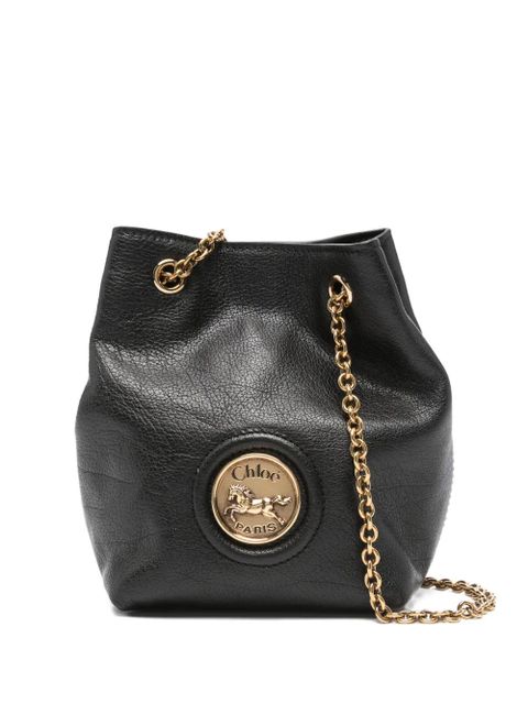 Chloé Horse Medal mini bucket bag - Black - zdjęcie produktu nr 1