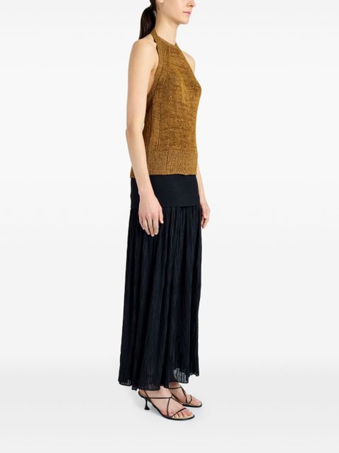 Proenza Schouler Leona top - Brown