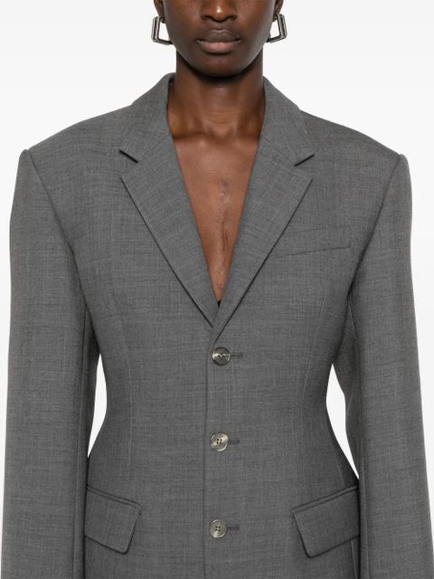 WARDROBE.NYC longline blazer - Grey