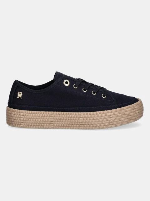 Tommy Hilfiger tenisówki VULC ESPADRILLE SNEAKER kolor granatowy FW0FW08404