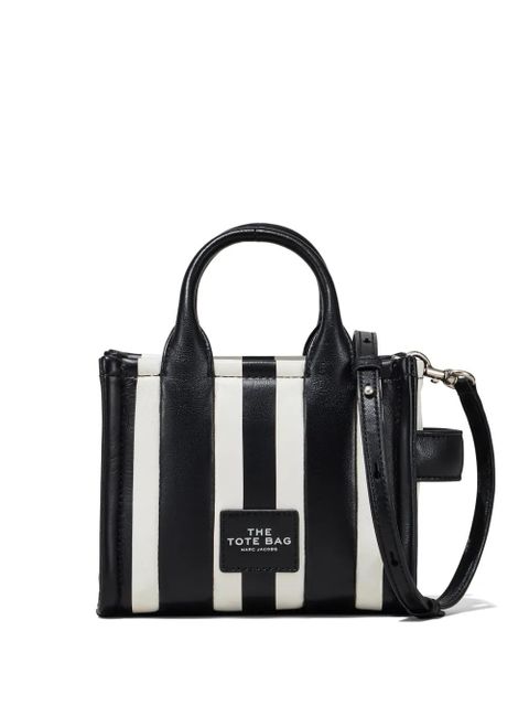 Marc Jacobs The Striped Mini Tote bag - Black - zdjęcie produktu nr 1