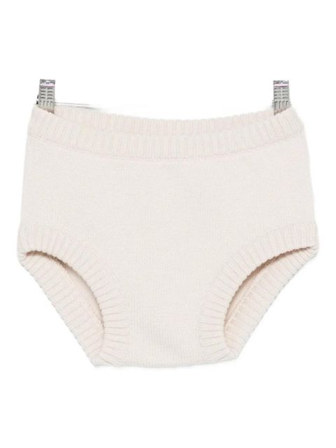 Rowen Rose knitted shorts - White