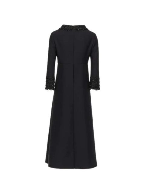 Valentino Garavani bead-embellished empire-line dress - Black