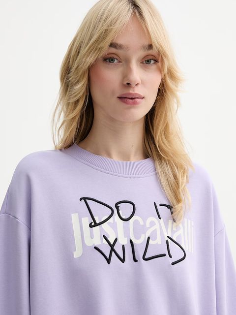 Just Cavalli bluza bawełniana
