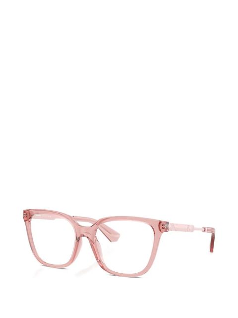 Burberry Eyewear square frame glasses - Pink - zdjęcie produktu nr 2
