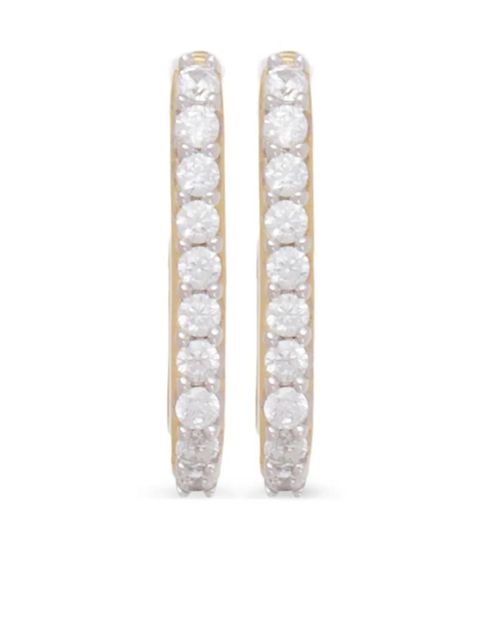 Missoma crystal-embellished earrings - Gold