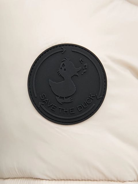 Save The Duck kurtka ISLA kolor beżowy przejściowa D39370W.LOVE21