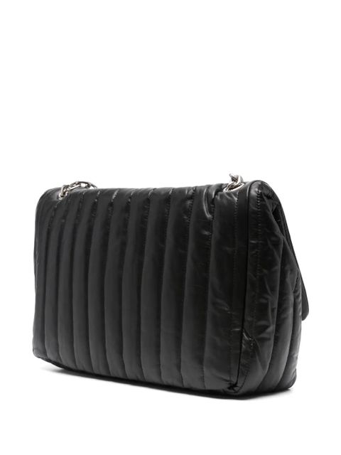 Balenciaga medium Monaco chain-strap quilted shoulder bag - Black