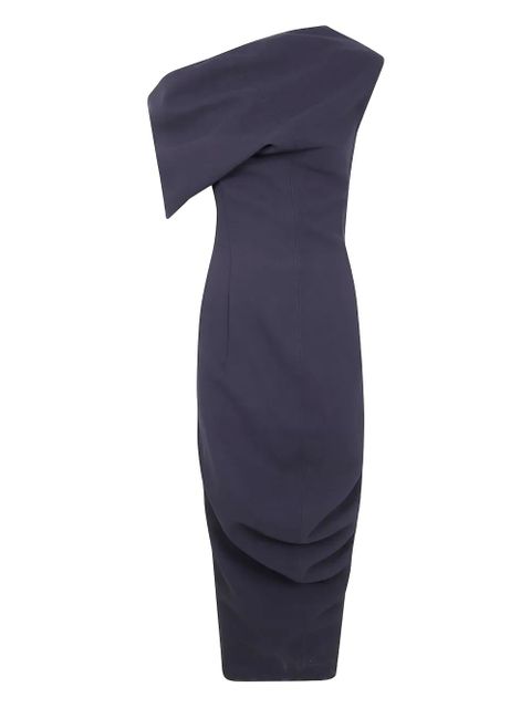 Jacquemus draped one-shoulder dress - Black - zdjęcie produktu nr 1