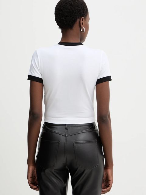 Guess t-shirt damski kolor biały W5BI20 J1314