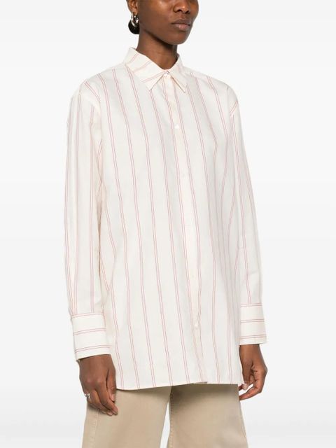 TOTEME striped shirt - Neutrals