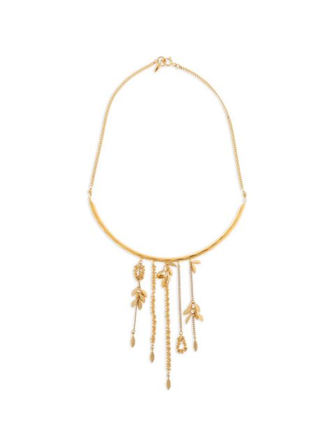 ISABEL MARANT Dore leaf-charm necklace - Gold - zdjęcie produktu nr 1