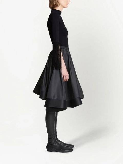 Proenza Schouler fringe-detail knitted top - Black