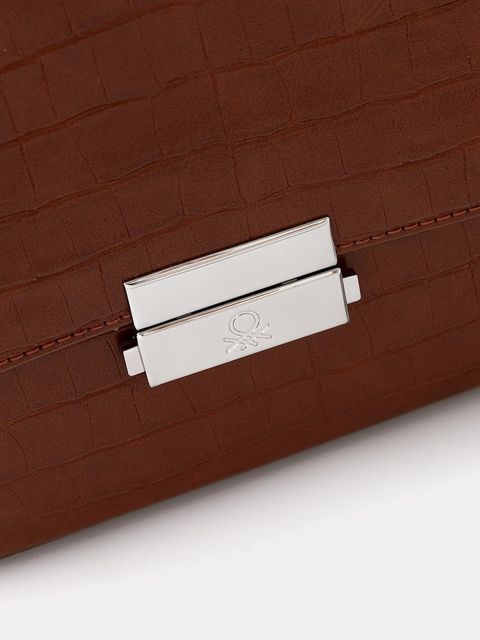 United Colors of Benetton torebka kolor brązowy 62Y9DY07Y