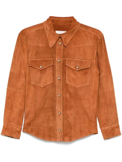 ISABEL MARANT Delcia shirt - Brown - zdjęcie produktu nr 1